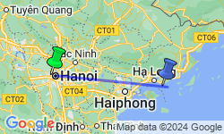 Google Map: Hanoi and Halong Bay Discovered