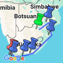Google Map: Südafrika & Eswatini: Tonnenweise Gänsehaut