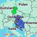 Google Map: Rondreis Karakteristiek Kroatië & Mostar