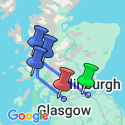 Google Map: Busreis Uniek Schotland