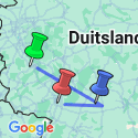 Google Map: Busreis Heidelberg en het mooie Odenwald