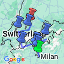 Google Map: Leisurely Switzerland, the Glacier Express and Cable Car Adventures