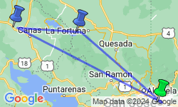 Google Map: Costa Rica Adventure & Beach