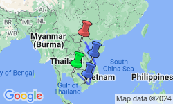 Google Map: Cambodia and Vietnam in Style
