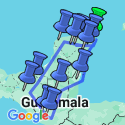 Google Map: Highlights van Mexico, Guatemala en Belize