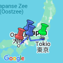 Google Map: 16-daagse rondreis Japanse Alpen Avontuur