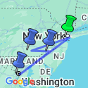 Google Map: Niagara Falls, 1000 Isalands, Washington DC, Philadelphia & Amish Country 5D/4N (from New York)