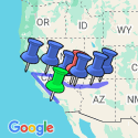 Google Map: Magnificent West 8D/7N (From Los Angeles)