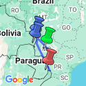 Google Map: Pantanal, Bonito & Iguazu Adventure 9D/8N (from Campo Grande)