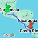 Google Map: Antigua to San Jose Travel Pass