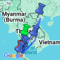 Google Map: Bangkok to Phuket Travel Pass