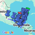 Google Map: Big Mexico, Guatemala & Belize Adventure 21D/20N