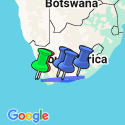 Google Map: Garden Route & Addo Adventure 5D/4N