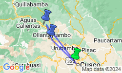 Google Map: Inca Trail Express 5D/4N