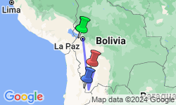 Google Map: Bolivia Explorer 8D/7N