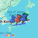 Google Map: Japan Backpacker Adventure 13D/12N