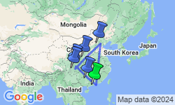 Google Map: Hong Kong to Beijing Group Adventure 17D/16N