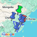 Google Map: Beijing to Shanghai Group Adventure 12D/11N
