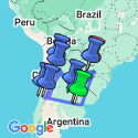 Google Map: North Argentina Adventure 17D/16N