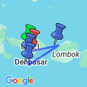 Google Map: Bali Group Exploration 12D/11N