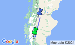 Google Map: El Calafate & Torres del Paine Adventure 5D/4N