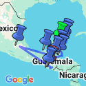 Google Map: Cancun to Antigua Express Travel Pass