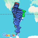 Google Map: Rio De Janeiro To Cartagena Overland Expedition