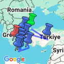 Google Map: Cradles of Civilisation, featuring Gallipoli, Cappadocia and those Greek Isles