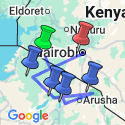 Google Map: East Africa's Mara, Crater & Serengeti Migration Safari