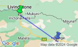 Google Map: Zimbabwe's Family Hwange, Kariba & Falls