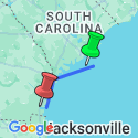Google Map: Charms of Southeast USA