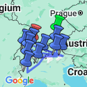 Google Map: Alpine Adventure, Bernina & Glacier Express
