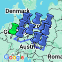 Google Map: Central Europe