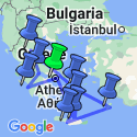 Google Map: Greece & Aegean Islands Cruise