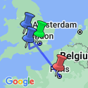 Google Map: Independent London & Paris City Stay