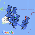 Google Map: Ultimate South Pacific with the Legendary Ghan Train