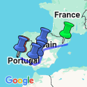 Google Map: Highlights of Spain and Portugal
