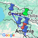 Google Map: Georgia & Armenia Explorer