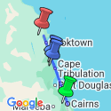 Google Map: Cape York & Torres Strait Explorer