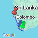 Google Map: Sailing Sri Lanka - South Coast