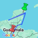 Google Map: Basic Central America: Mexico & Guatemala
