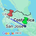 Google Map: Costa Rica: Rio Celeste & Rincon de la Vieja
