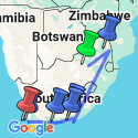 Google Map: Highlights of South Africa