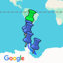 Google Map: Antarctica by Helicopter: Icebergs, Mountains & Remote Lands