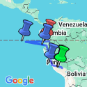 Google Map: Machu Picchu & Galapagos