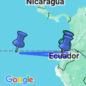 Google Map: Highlights of Ecuador & the Galapagos