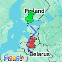 Google Map: Best of Baltics 35 to 45