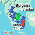 Google Map: Highlights of Greece with Island Explorer