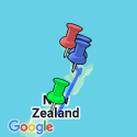 Google Map: Budget Christchurch, Abel Tasman & Auckland