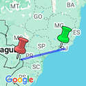 Google Map: Highlights of Rio & Iguazu